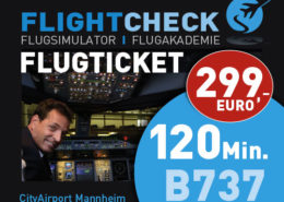 Flugsimulator Ticket 120 Minuten